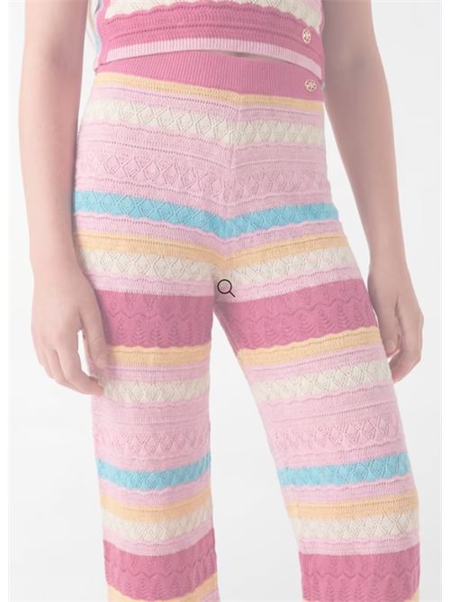 cotton crochet palazzo pant GUESS | J6GB04 Z5480S40Q